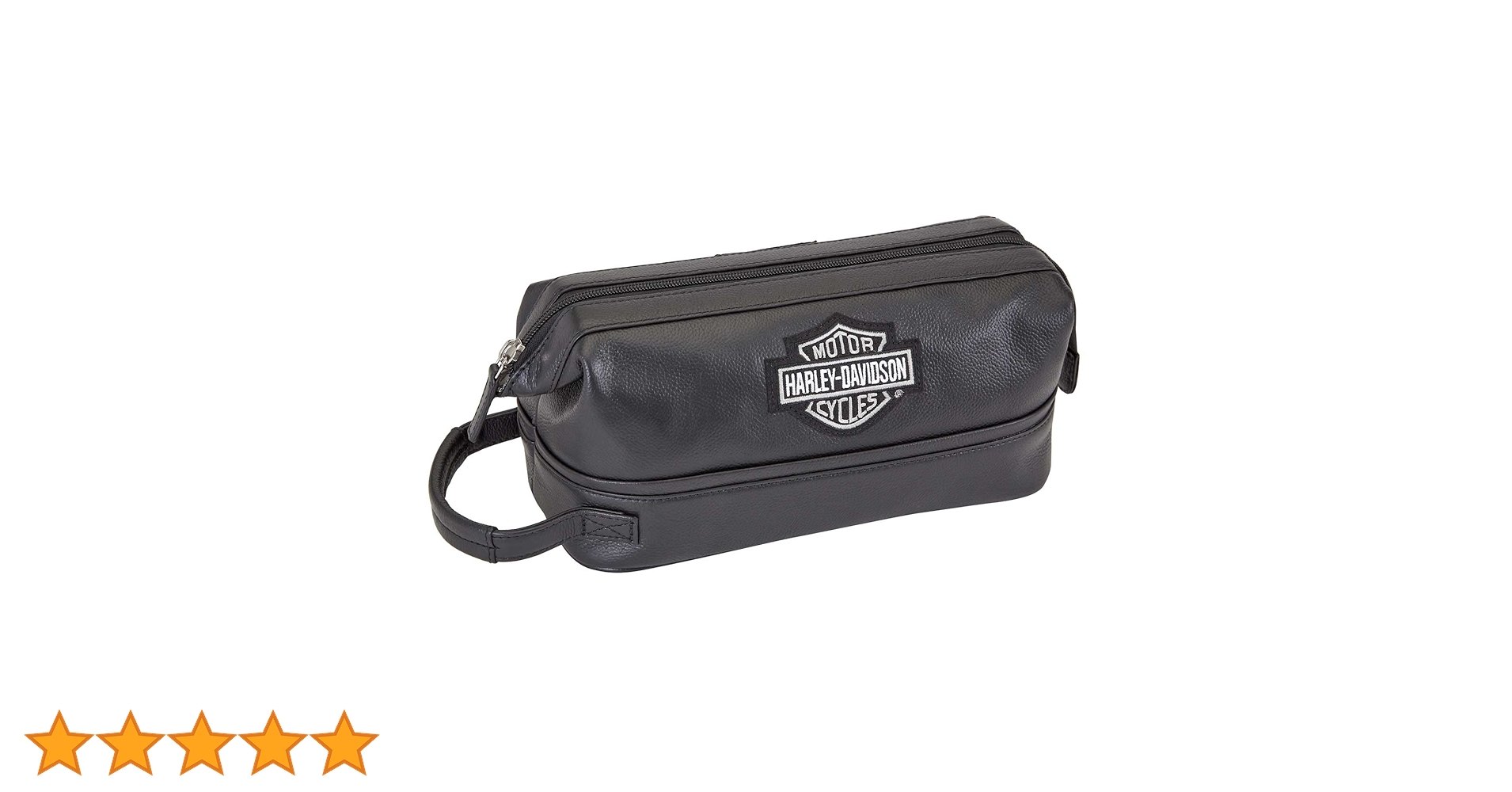 Harley-Davidson ブラックレザーショルダーバッグ 希少 HARLEY DAVIDSON ハーレーダビッドソン ショルダーバッグ
